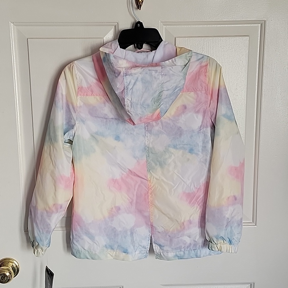 Girls Tie Dye, light weight jacket, size 10-12, by Me Jane. NWT. - Picture 2 of 10